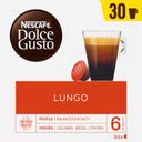 Café lungo premium arábica en cápsulas Nescafé Dolce Gusto 30 ud