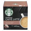 Café con leche en cápsulas Starbucks compatible con Dolce Gusto 12 ud