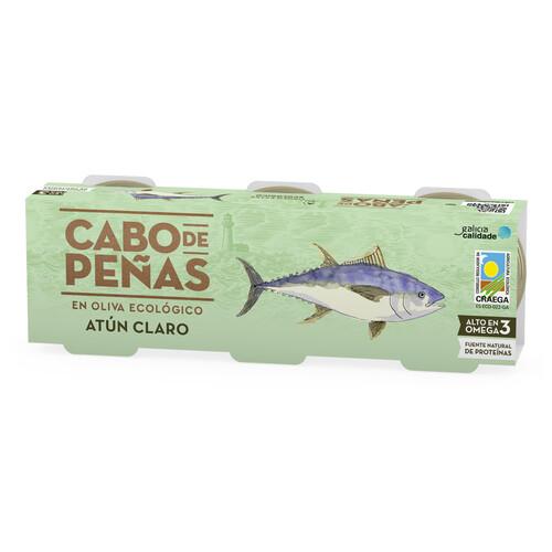 CABO DE PEÑAS Atún claro en aceite de oliva ecológico CABO DE PEÑAS 156 g