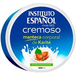 Crema corporal manteca karité instituto español, tarro 400 ml