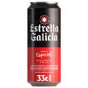 Cerveza especial estrella galicia, lata 33 cl
