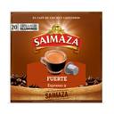 Café fuerte en cápsulas Saimaza compatible con Nespresso 20 unidades de 5,2 g