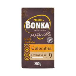 BONKA Café molido puro Colombia 250 g