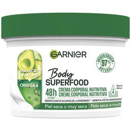 GARNIER Crema corporal nutritiva para piel seca o muy seca GARNIER Body superfood 400 ml