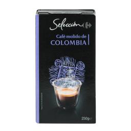 Café molido natural de Colombia Carrefour Selección 250 g