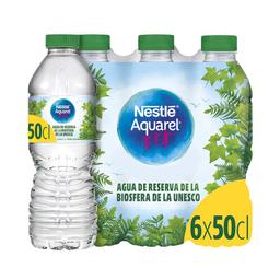 AQUAREL Agua mineral Sport botella de 50 cl. pack de 6 uds