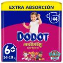 Pañales Dodot Activity T6 (14+ Kg) 44 ud