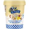 Helado de vainilla-nueces de macadamia la fageda, tarrina 500 ml