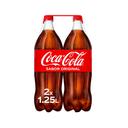 COCA COLA Refresco de cola pack 2 uds. x 1,25 l