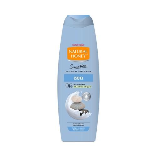 NATURAL HONEY Sensations zen Gel relajante para baño o ducha con aroma a jázmin y sándalo 650 ml