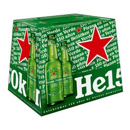 HEINEKEN Cervezas botella pack de 12 uds de 25 cl