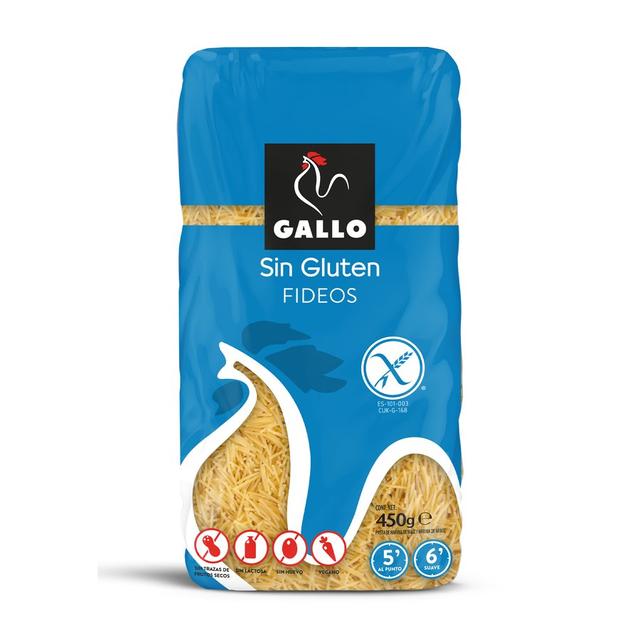 Fideos sin gluten GALLO 450 g