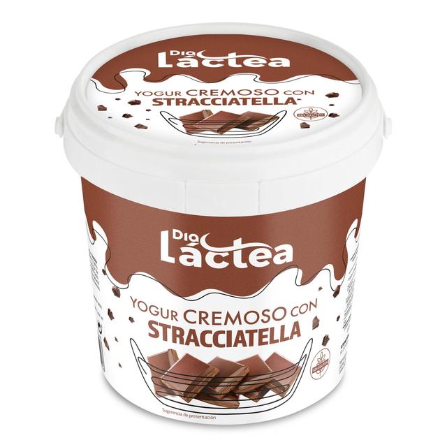 Yogur cremoso con stracciatella Dia Láctea tarrina 1 Kg