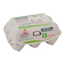 Huevos ecológicos Alipende 6u clase l-xl