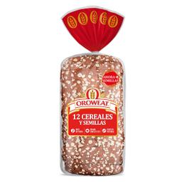 Pan molde 12 cereales y semillas Oroweat bolsa 590 g
