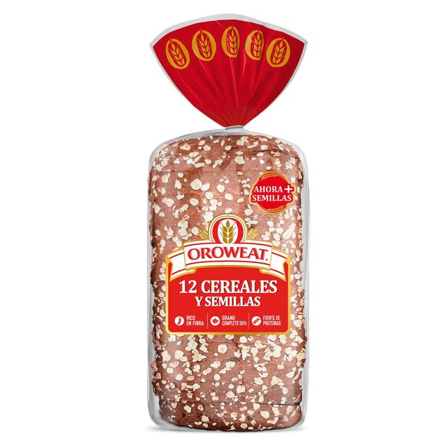 Pan molde 12 cereales y semillas Oroweat bolsa 590 g