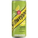 SCHWEPPES Refresco de limón lata de 33 cl