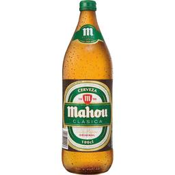 Cerveza MAHOU clásica botella 1 l