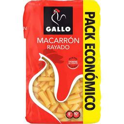 Macarrón rayado gallo, paquete 900 g