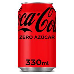 Refresco cola Coca-Cola lata 33cl zero