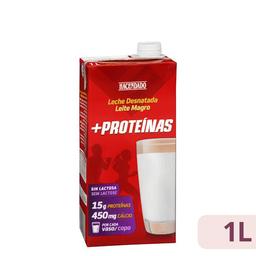 Leche +Proteínas desnatada Hacendado