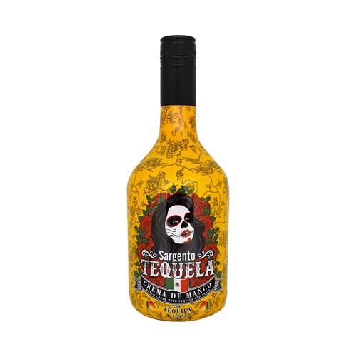 SARGENTO TEQUELA Crema de mango con tequila y agave SARGENTO TEQUELA botella de 70 cl