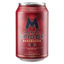 Cerveza epidor moritz, lata 33 cl