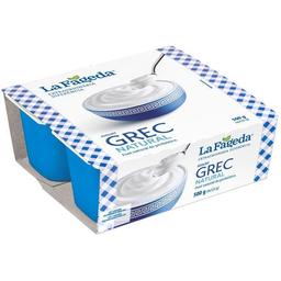 Yogur griego natural la fageda, pack 4x125 g