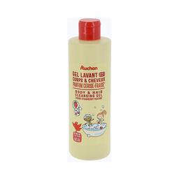 PRODUCTO ALCAMPO Gel y champú para cuerpo y cabello, con aroma a cereza y fresa 250 ml
