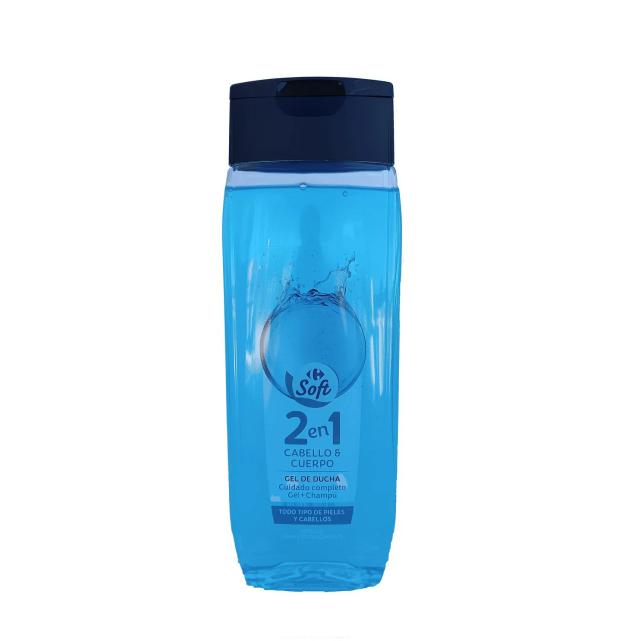 Gel de ducha 2 en 1 Carrefour Soft 500 ml