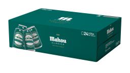 Cerveza rubia Mahou Clásica pack 24 latas 33cl