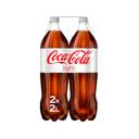 Coca Cola light pack 2 botellas 2 l