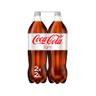 COCA COLA LIGHT Refresco de cola light pack 2 botellas de 2 l