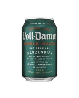 Cerveza tostada Voll Damm lata 33cl