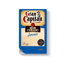 Queso semicurado en lonchas Gran Capitán 160 g