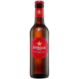 Cerveza estrella damm, botellín 33 cl