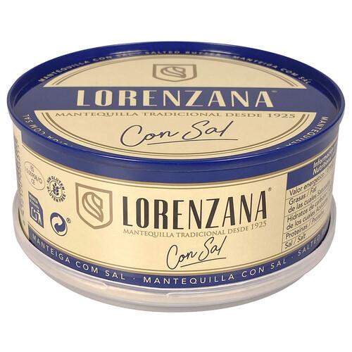 LORENZANA Lata de mantequilla tradicional con sal LORENZANA 250 g