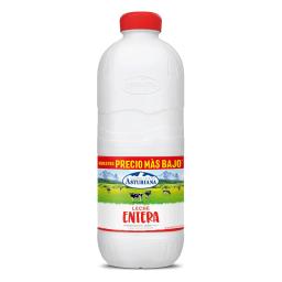 Leche entera Central Lechera Asturiana botella 2,2 l