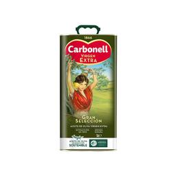 CARBONELL GRAN SELECCION  Aceite de oliva virgen extra lata de 5 l