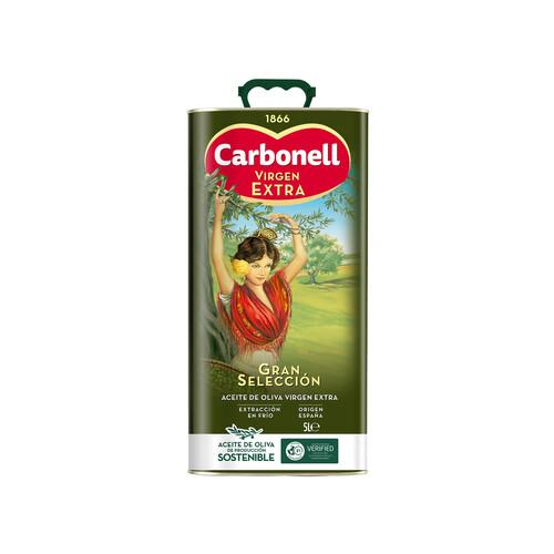 CARBONELL GRAN SELECCION  Aceite de oliva virgen extra lata de 5 l