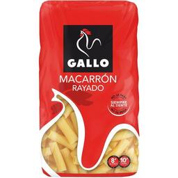 Macarrón rayado gallo, paquete 450 g