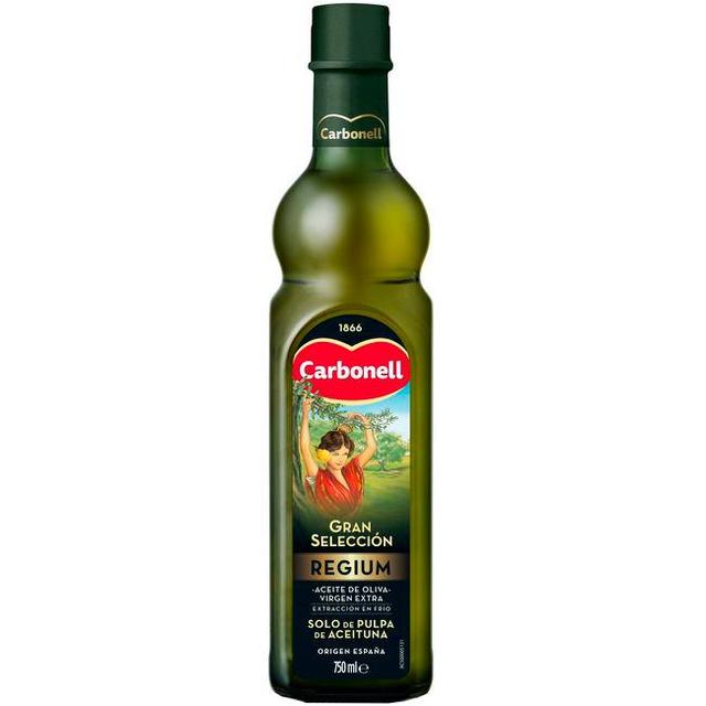 Aceite de oliva virgen regium carbonell, botella 75 cl