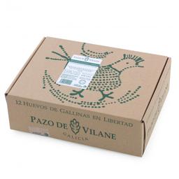 Huevos camperos Pazo de Vilane 12 ud