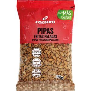 Pipas Peladas Fritas Bolsa