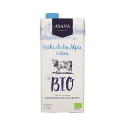 ASANA Leche de los Alpes entera ecológico 1 l