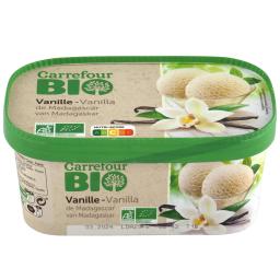 Helado de vainilla de Madagascar ecológico Carrefour Bio 450 g