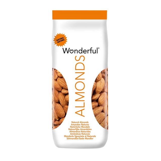 Almendras naturales con piel WONDERFUL 200 g