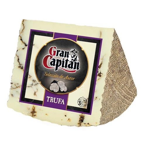 GRAN CAPITÁN Queso mezcla curado con pate de trufa 200 g