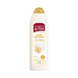 LA TOJA Gel para baño o ducha con sales minerales y leche de avena 600 ml