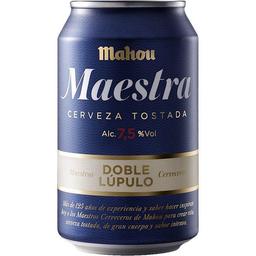Cerveza mahou maestra, lata 33 cl